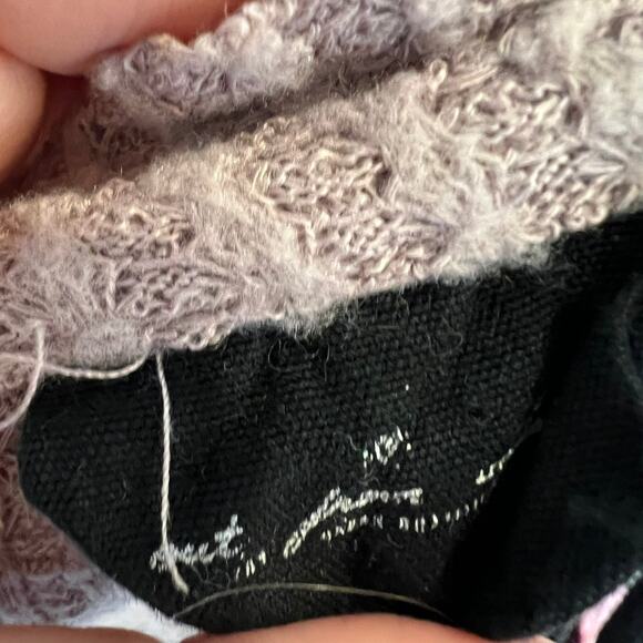 Urban Outfitters Out From Under Oversized Button Up Cardigan size Medium Purple - Picture 4 of 9